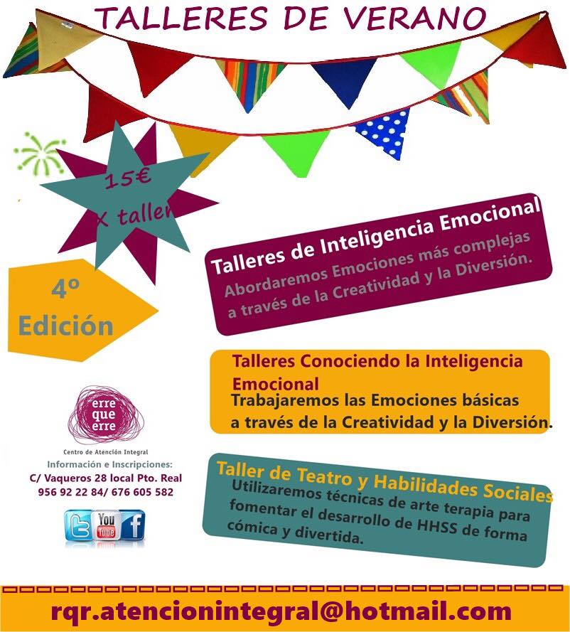 Talleres de Verano 2016 Talleres de Verano 2016